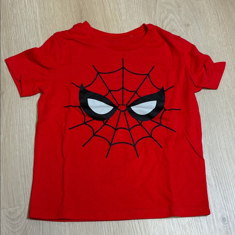 Jumping Beans Red Spiderman Superhero Web 5T T-Shirt